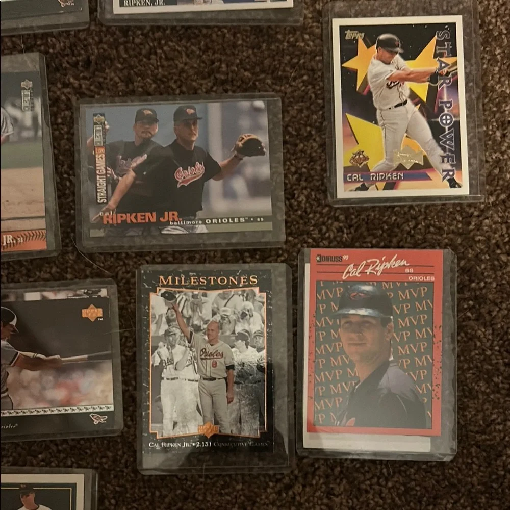 Cal Ripken Jr. Baseball Card Collection - Picture 3 of 5